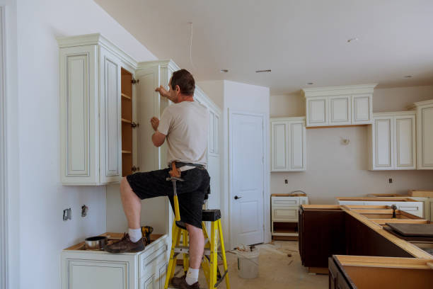 Cabinet Refacing Before After Clear Lake