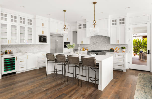 Tile pattern layout planning for backsplash in Clear Lake